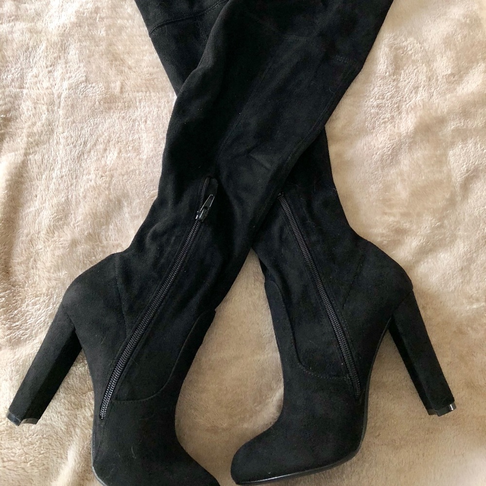 Knee high boots